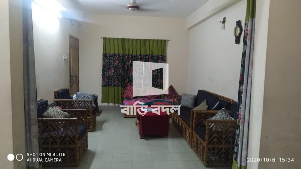 Flat rent in Chattogram চট্রগ্রাম সদর, Devpahar, opposite Chittagong college.