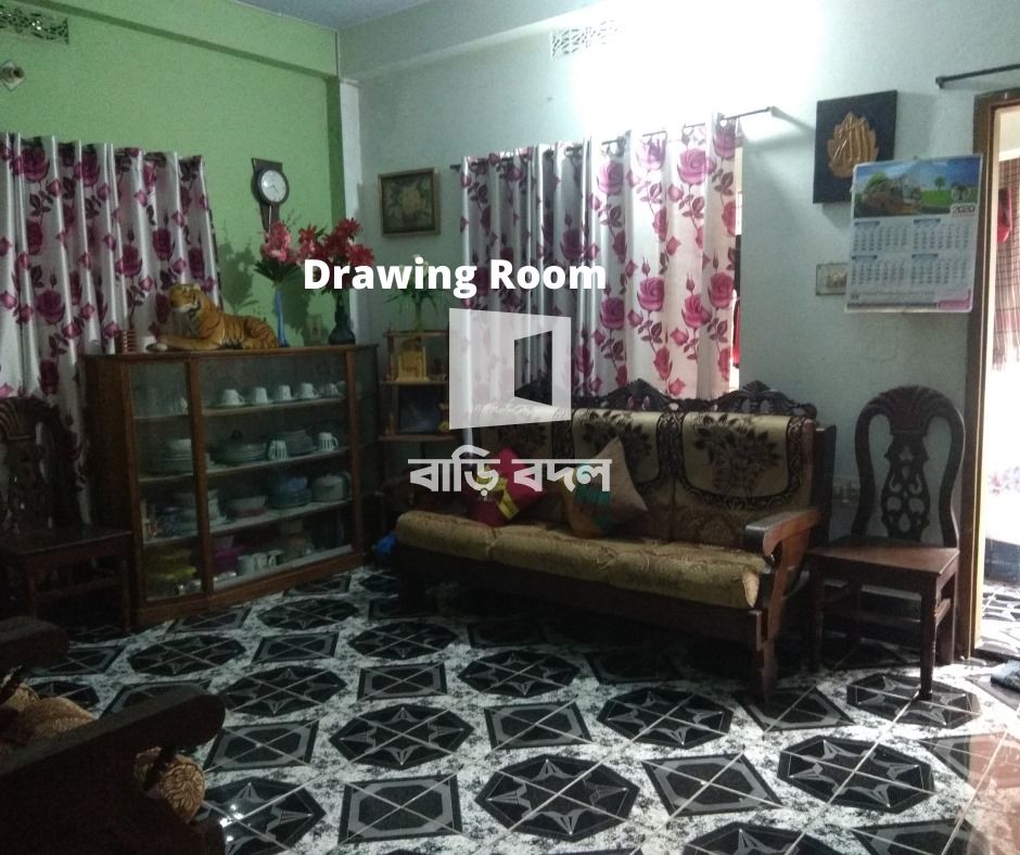 Flat rent in Khulna খুলনা সদর, বাগমারা প্রাইমারী স্কুলের সামনে ৩নং ব্যাংকার্স গলিতে 
