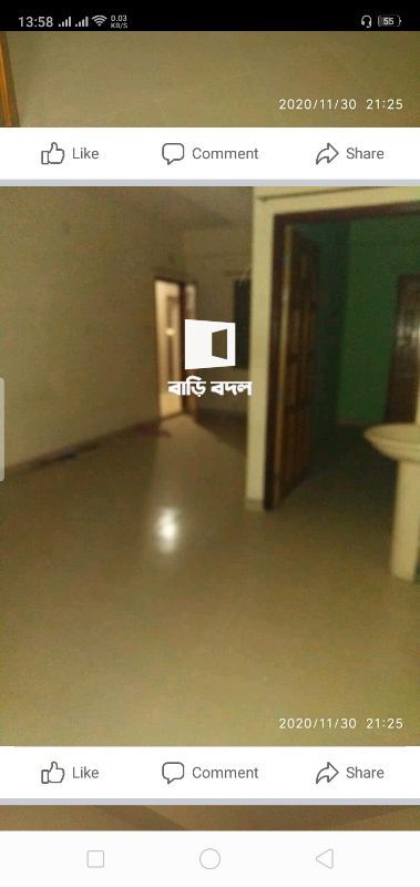 Flat rent in Dhaka দক্ষিণখান, Faizun Garden, 28/1, Collage road Ainusbagh, Dhakkhinkhan. Dhaka