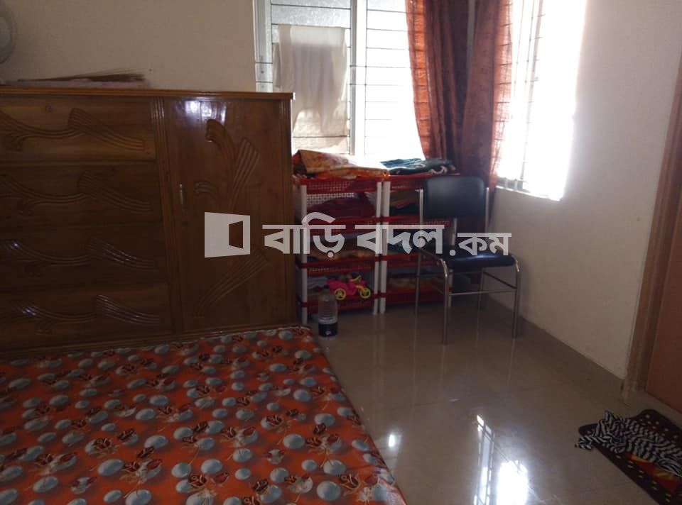 সাবলেট ভাড়া: 10 number sector | ১ টি বেড রুম | উত্তরা | Baribodol.com