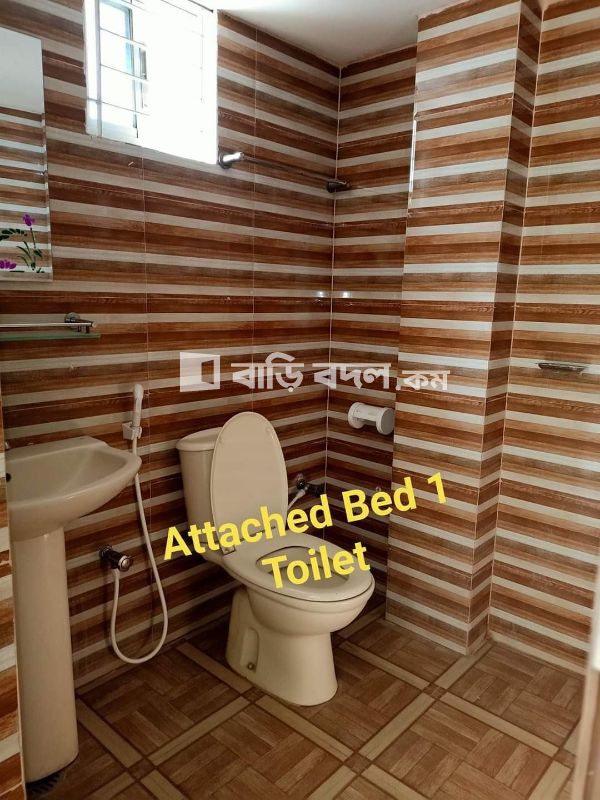 Flat rent in Dhaka মালিবাগ, Dilu Road, Somaj Kolyan Parishad Building Number: 351/B