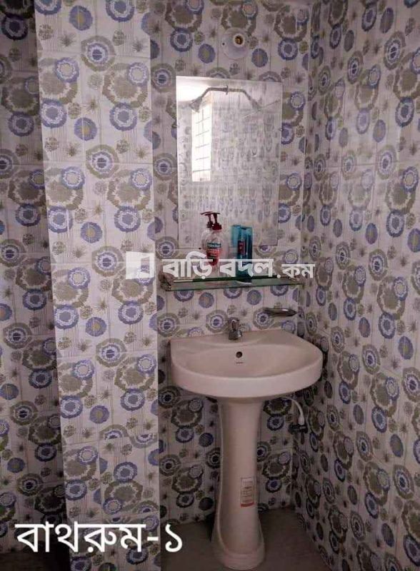 Flat rent in Dhaka উত্তরা, উত্তরা সেক্টর নং-০৯,রোড নং-০৫,৫২ নং বাড়ি