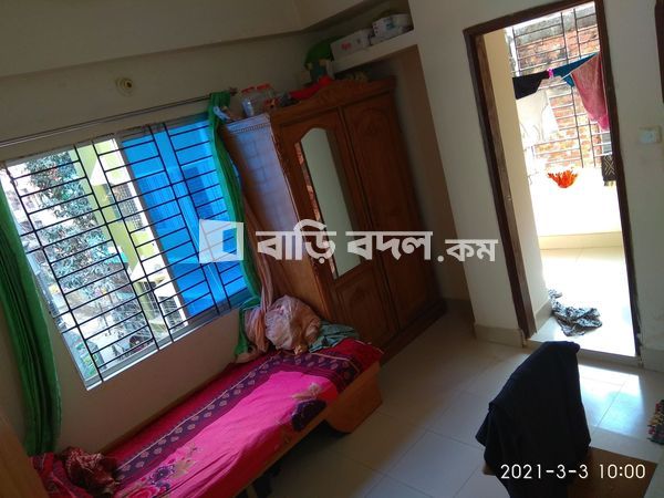 Sublet rent in Dhaka কাজীপাড়া, মিরপুর কাজিপাড়া মেইন রোড