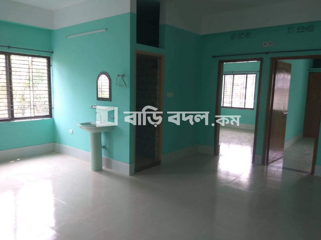 Flat rent in Khulna খুলনা সদর, বাড়ির অবস্থান খুলনা শহরের গগন বাবু রোডের পানি ভবন এর উল্টো পাশের ভিতরের রাস্তায়।