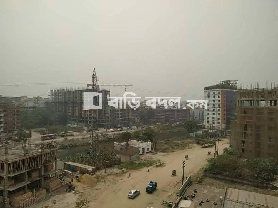 Flat rent in Dhaka , Block: C, Main Road, House: 56, Aftabnagar, In front of Siraj Convention Centre(Master Pharmacy).
