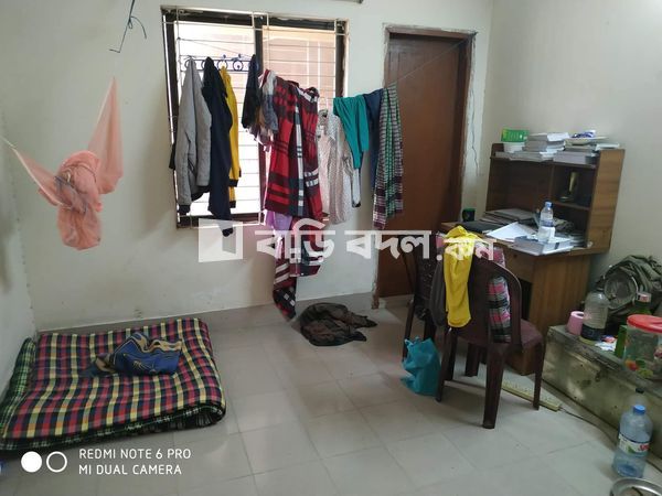 Seat rent in রোড নং 12,বাসা নং 6,ডিআইটি প্রজেক্ট,মেরুল বাড্ডা। | 1 bed(s) | Badda | Baribodol.com, Best property rental platform in Bangladesh