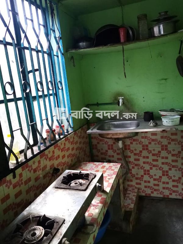 Flat rent in ২০১ দক্ষিন গোড়ান, শান্তিপুর ৫ নং রোড, | 1 bed(s) | Khilgaon | Baribodol.com, Best property rental platform in Bangladesh