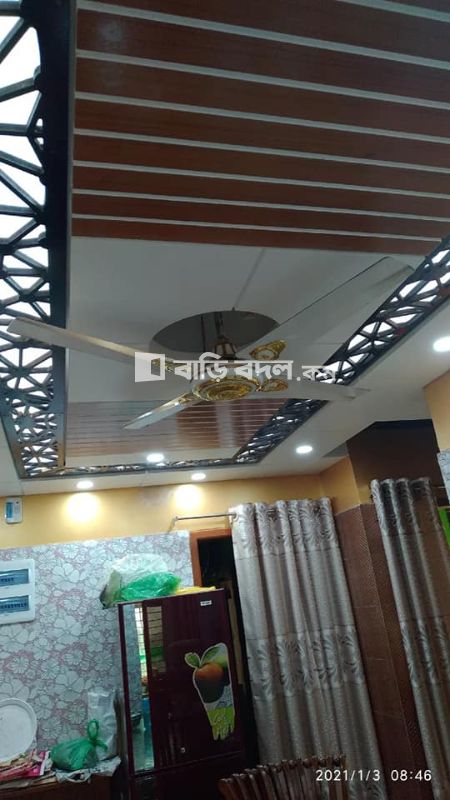 Flat rent in Khulna খুলনা সদর, খুলনা, সোনাডাঙ্গা থানার পিছনে জি ফোর গলি, সাত তালা বেস্ট টাওয়ার,সামনে ঢালাই রাস্তা
