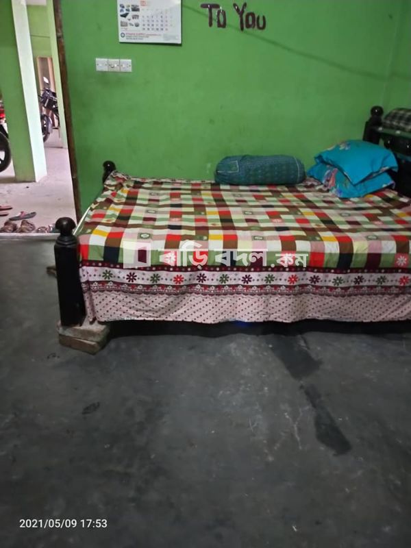 Flat rent in Dhaka নতুন বাজার, নতুন বাজার নূরের চালা(বাসতলা মেইন রোড ক্যামব্রিয়ান কলেজের কাছ থেকে রিক্সায় করে নূরের চালা পূরবীর মোড়, রিক্সা ভাড়া নিবে ২০ টাকা)।