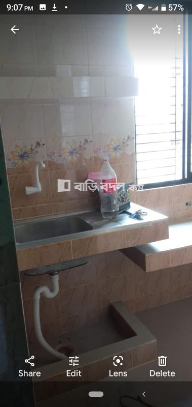 Flat rent in শনির আখড়া জাপানি বাজার চৌধুরী কমিউনিটি সেন্টার এর সামনে। | 2 bed(s) | Jatrabari | Baribodol.com, Best property rental platform in Bangladesh